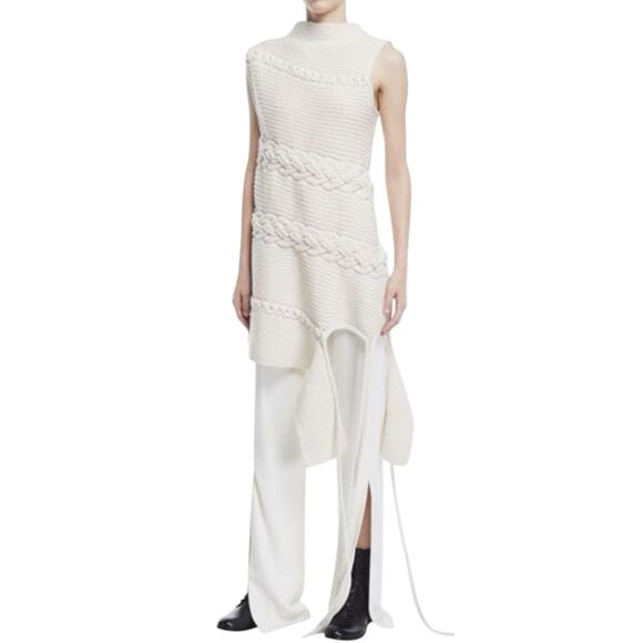 The Row Ivory Chunky Knit Tunic size XS / S Very Rare - Picture 16 of 16